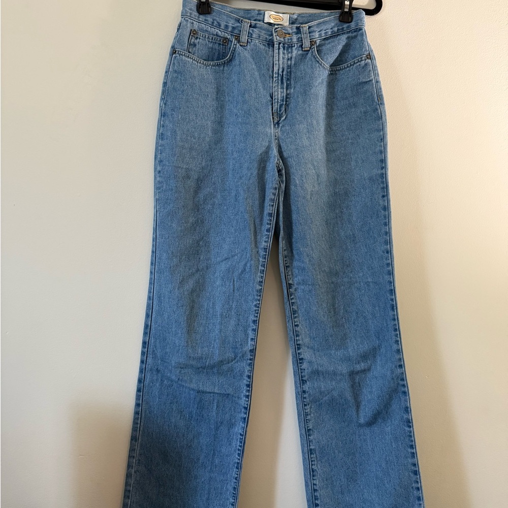 Talbots Light Blue 100% Cotton Flare Jeans
